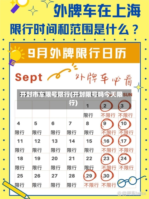 开封市车限号限行(开封限号吗今天限行)
