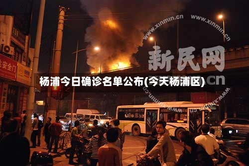 杨浦今日确诊名单公布(今天杨浦区)-第3张图片
