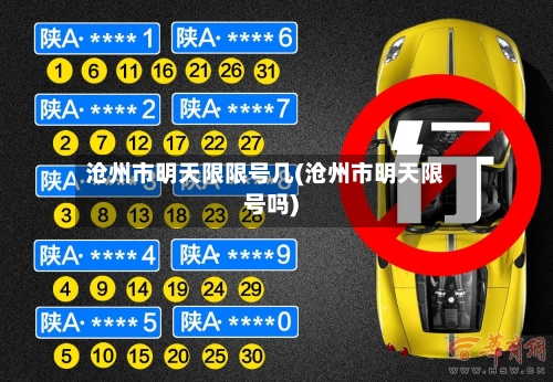 沧州市明天限限号几(沧州市明天限号吗)