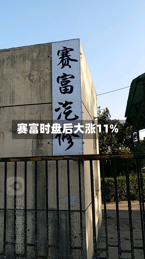 赛富时盘后大涨11%