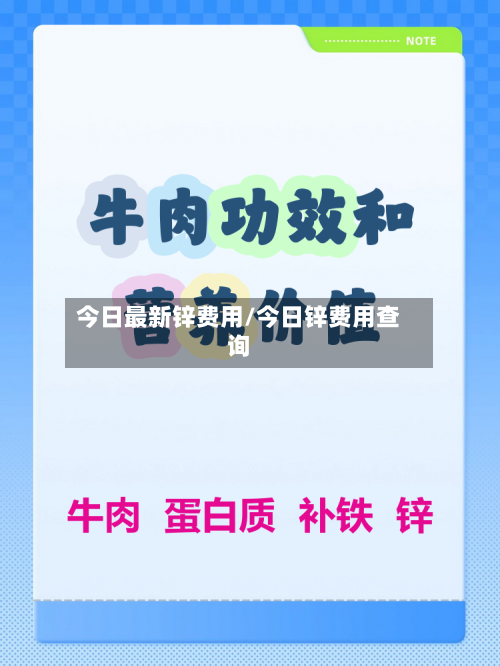 今日最新锌费用/今日锌费用查询