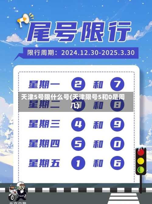 天津5号限什么号(天津限号5和0是周几)-第2张图片