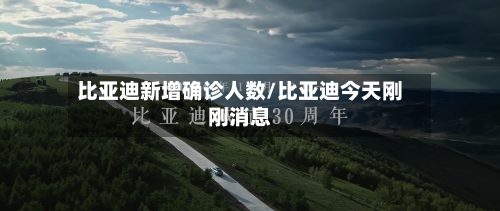 比亚迪新增确诊人数/比亚迪今天刚刚消息-第2张图片