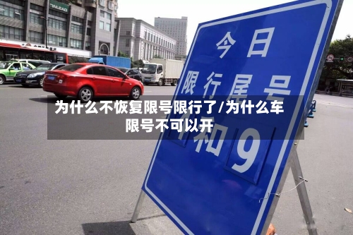 为什么不恢复限号限行了/为什么车限号不可以开