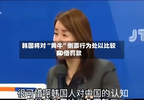 韩国将对“黄牛”倒票行为处以比较高50倍罚款-第2张图片