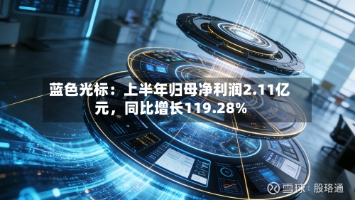 蓝色光标：上半年归母净利润2.11亿元，同比增长119.28%