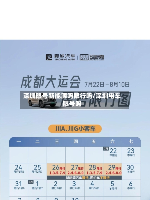 深圳限号新能源吗限行吗/深圳电车限号吗