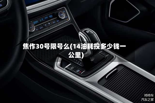 焦作30号限号么(14油耗投多少钱一公里)