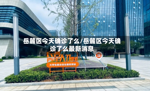岳麓区今天确诊了么/岳麓区今天确诊了么最新消息-第2张图片