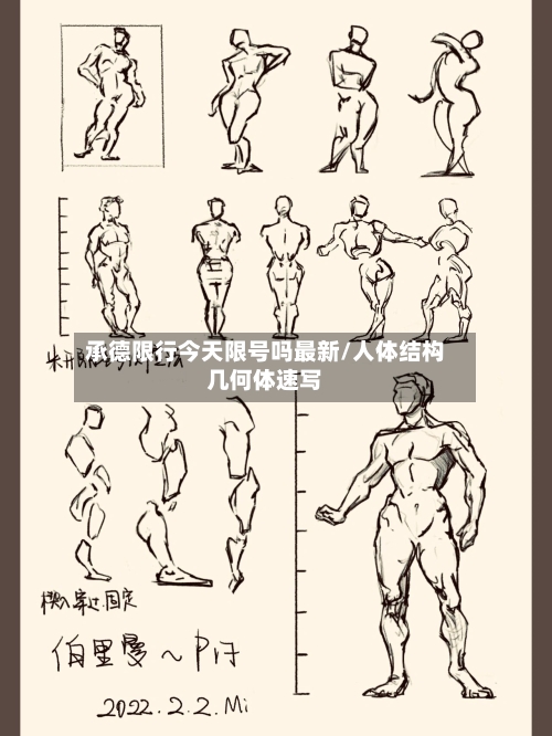 承德限行今天限号吗最新/人体结构几何体速写-第2张图片