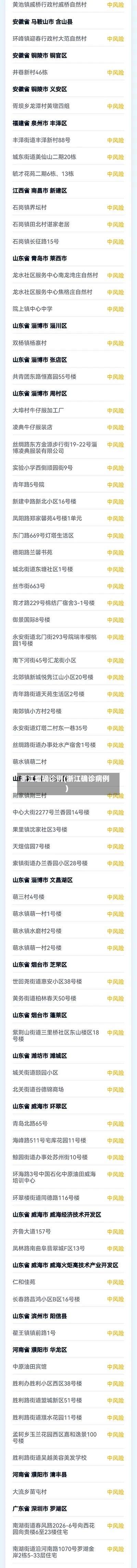 浙江增确诊例(浙江确诊病例)-第2张图片
